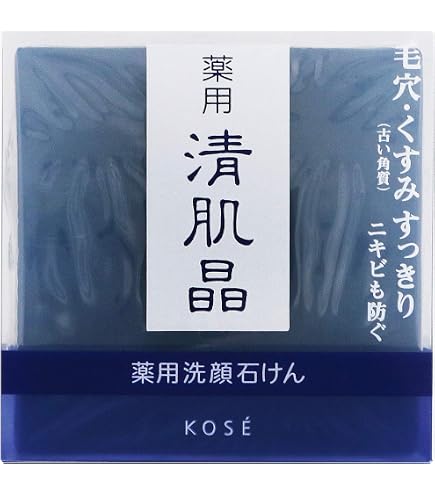 ☆☆コーセー KOSE 清肌晶 せっけん 2個セット Amazon | 【医薬部外品】 薬用 清肌晶 ケース付 | Kose | 洗顔せっけん